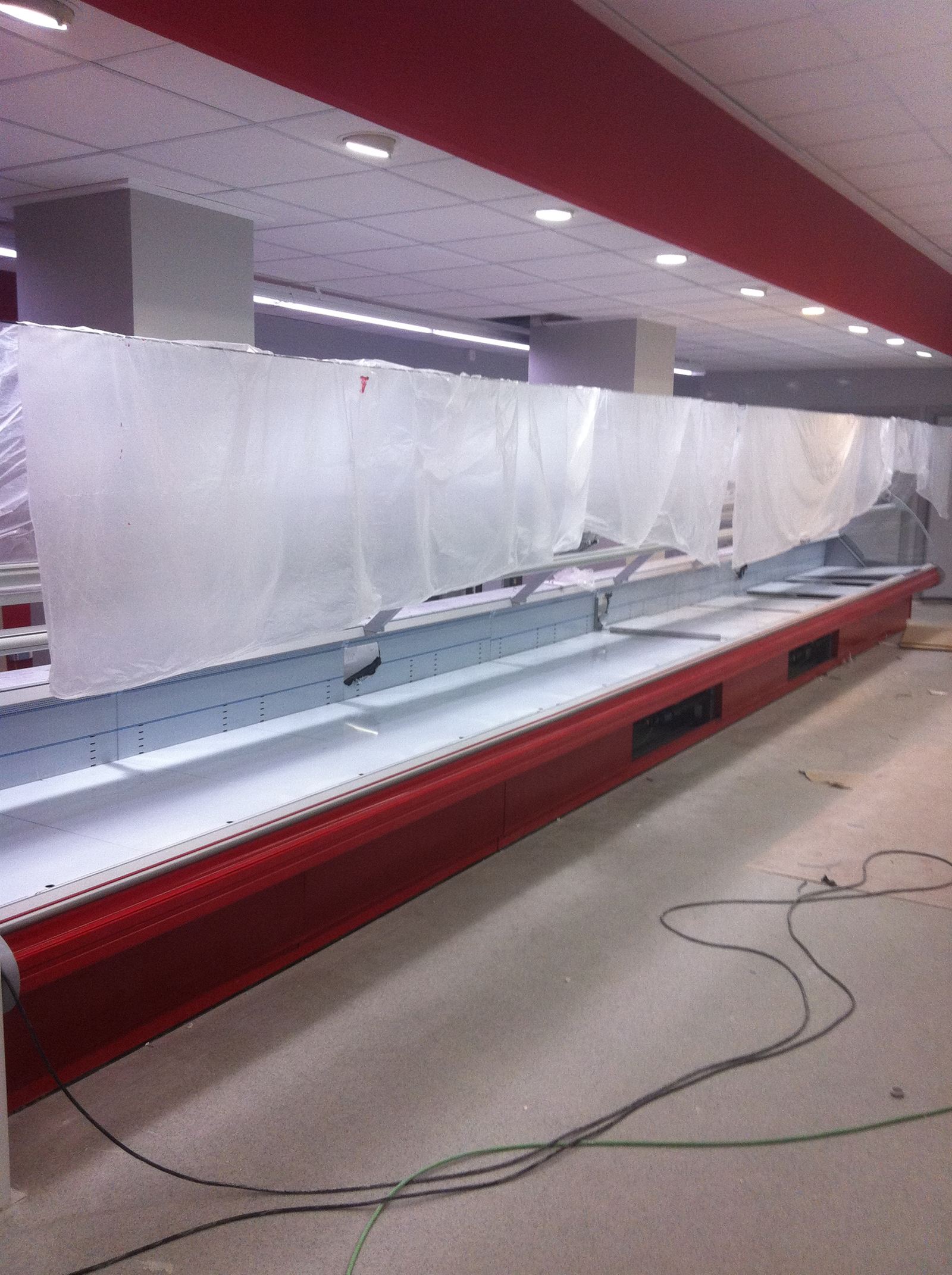 Montaje de instalación frigorífica industrial